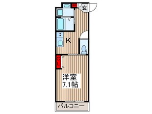 MELDIA舎人公園Ⅲの物件間取画像